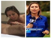 Vídeo da repórter da Globo Daniela Branches